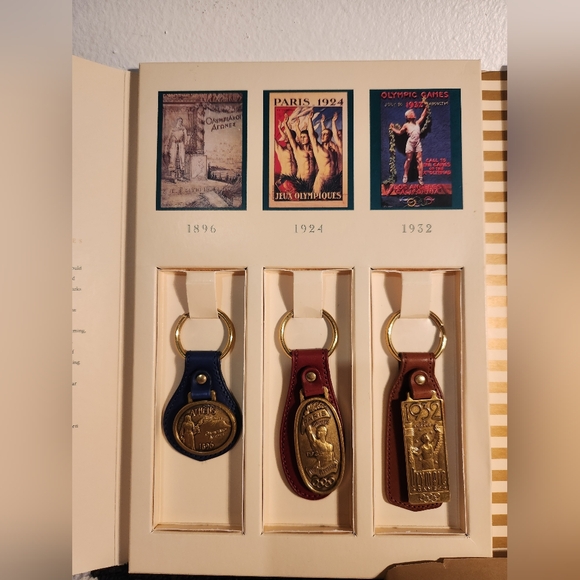Coach Rare 1996 Olympic Games Commemorative Key Fob Collection - Picture 2 of 12